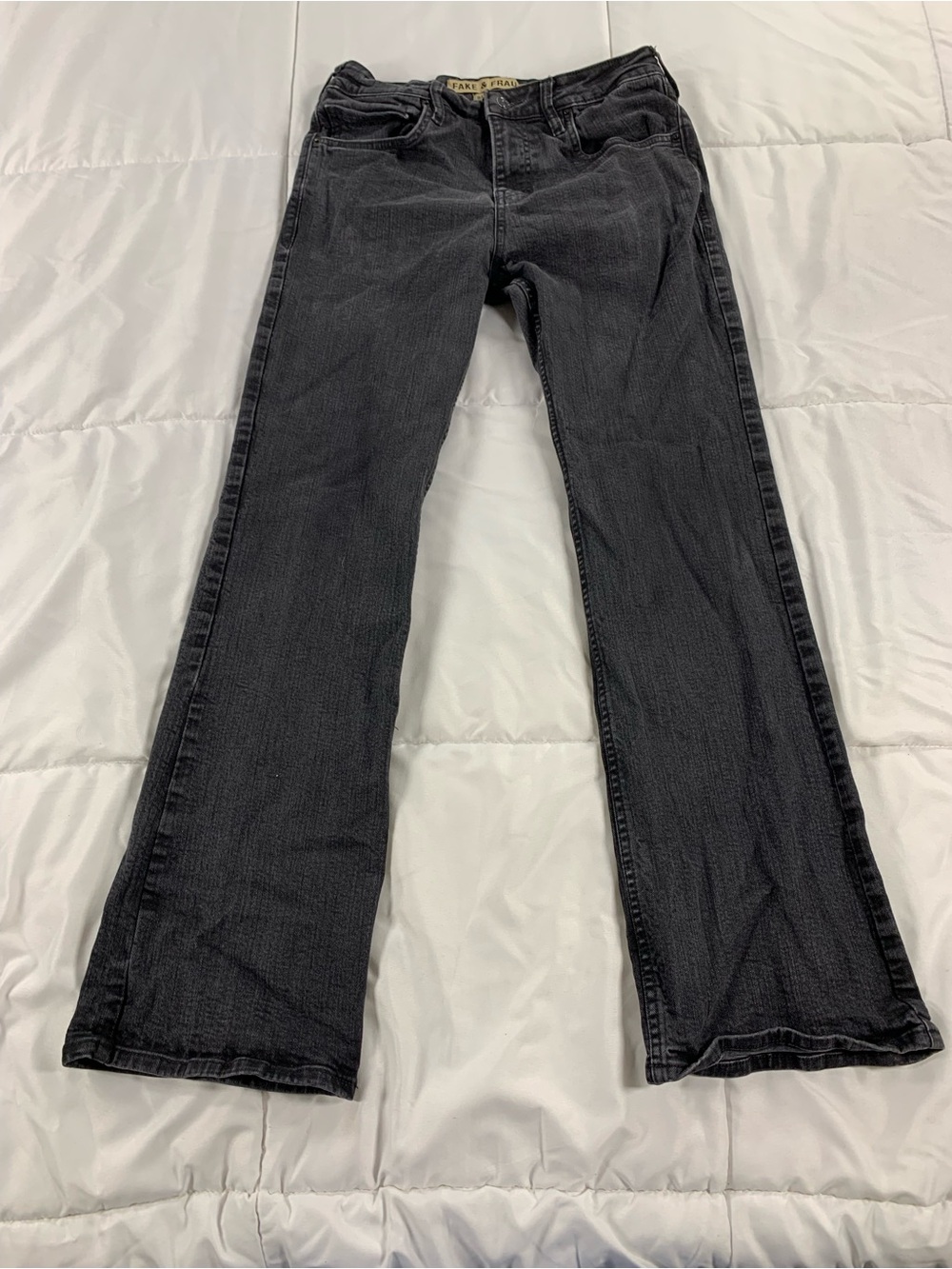 Pre loved FAKE & FRAUDY jeans womens size 30x33